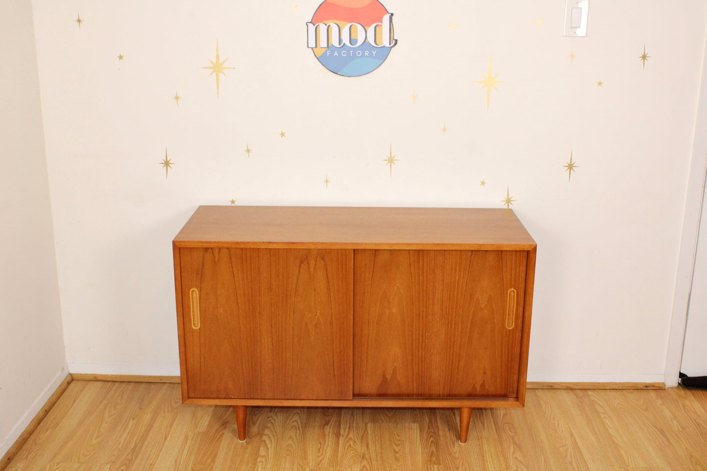 Carlo Jensen - Danish Teak Compact Sideboard (2)