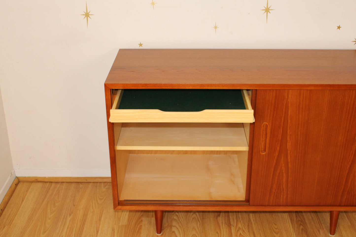 Carlo Jensen - Danish Teak Compact Sideboard (1)