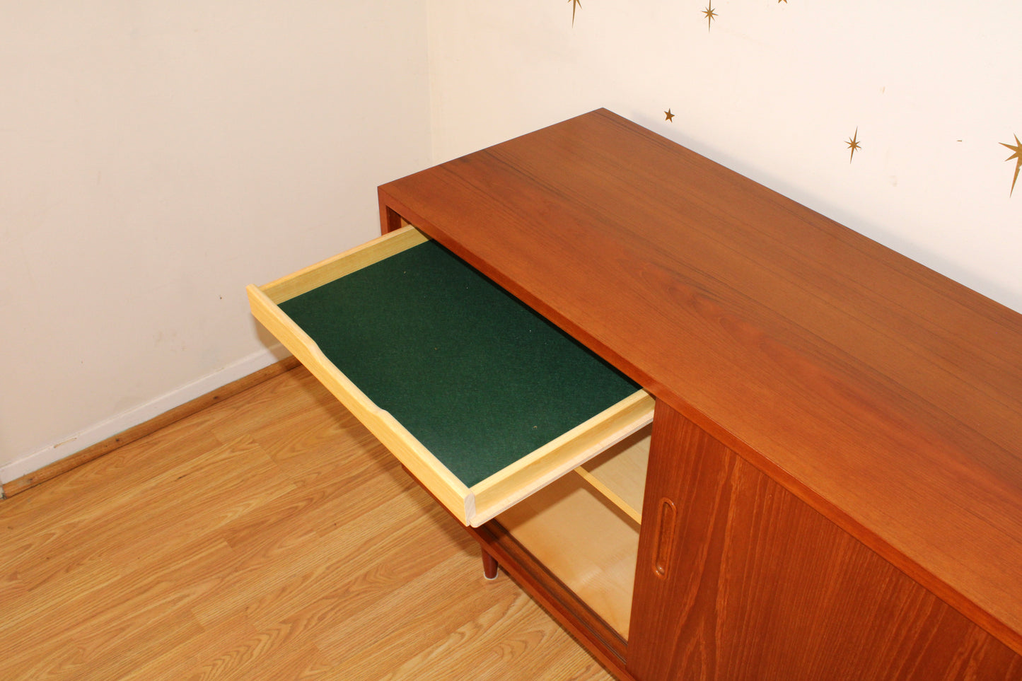 Carlo Jensen - Danish Teak Compact Sideboard (1)