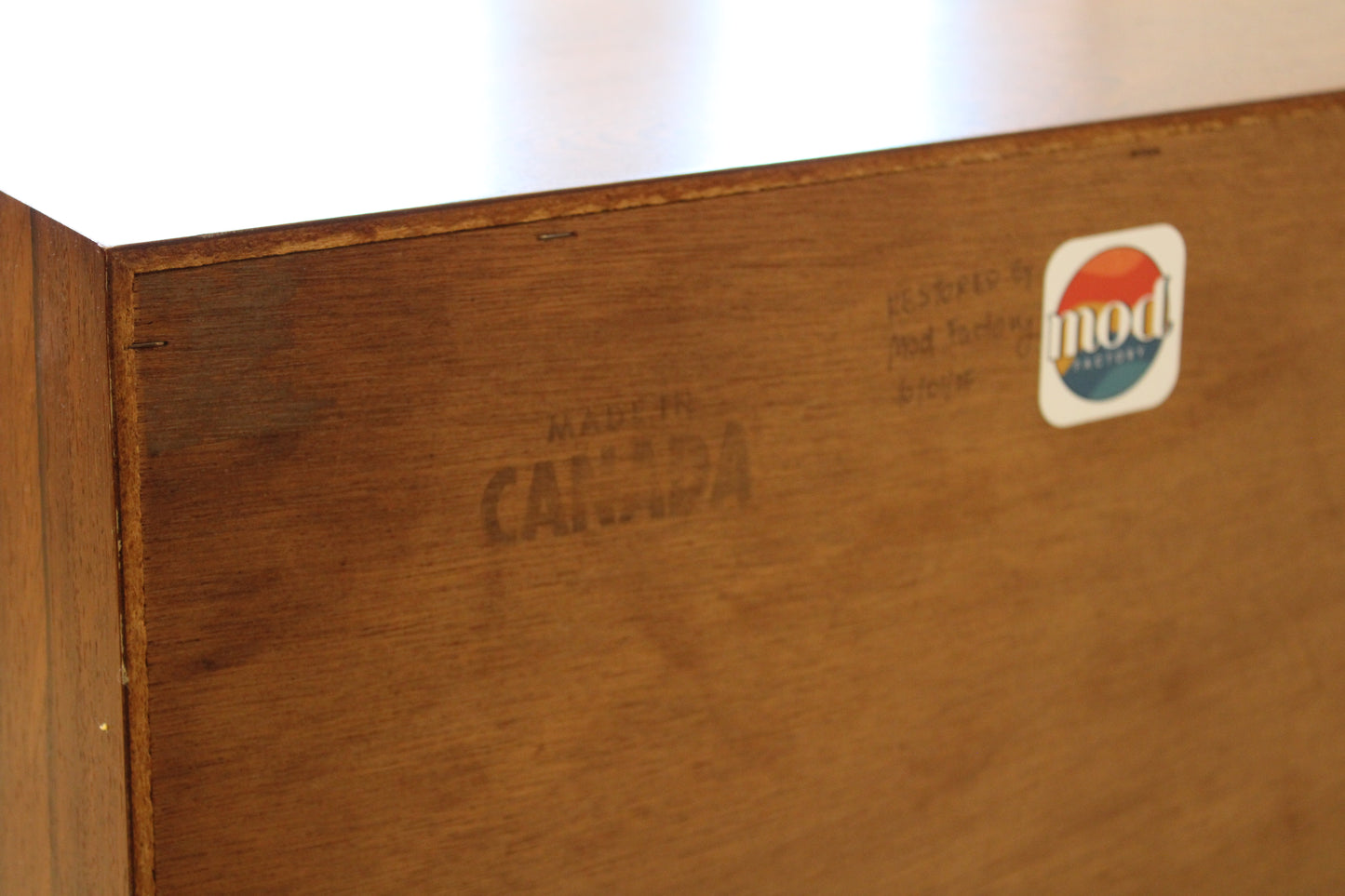 Mid Century Rosewood Double Dresser by Intercontinental Design