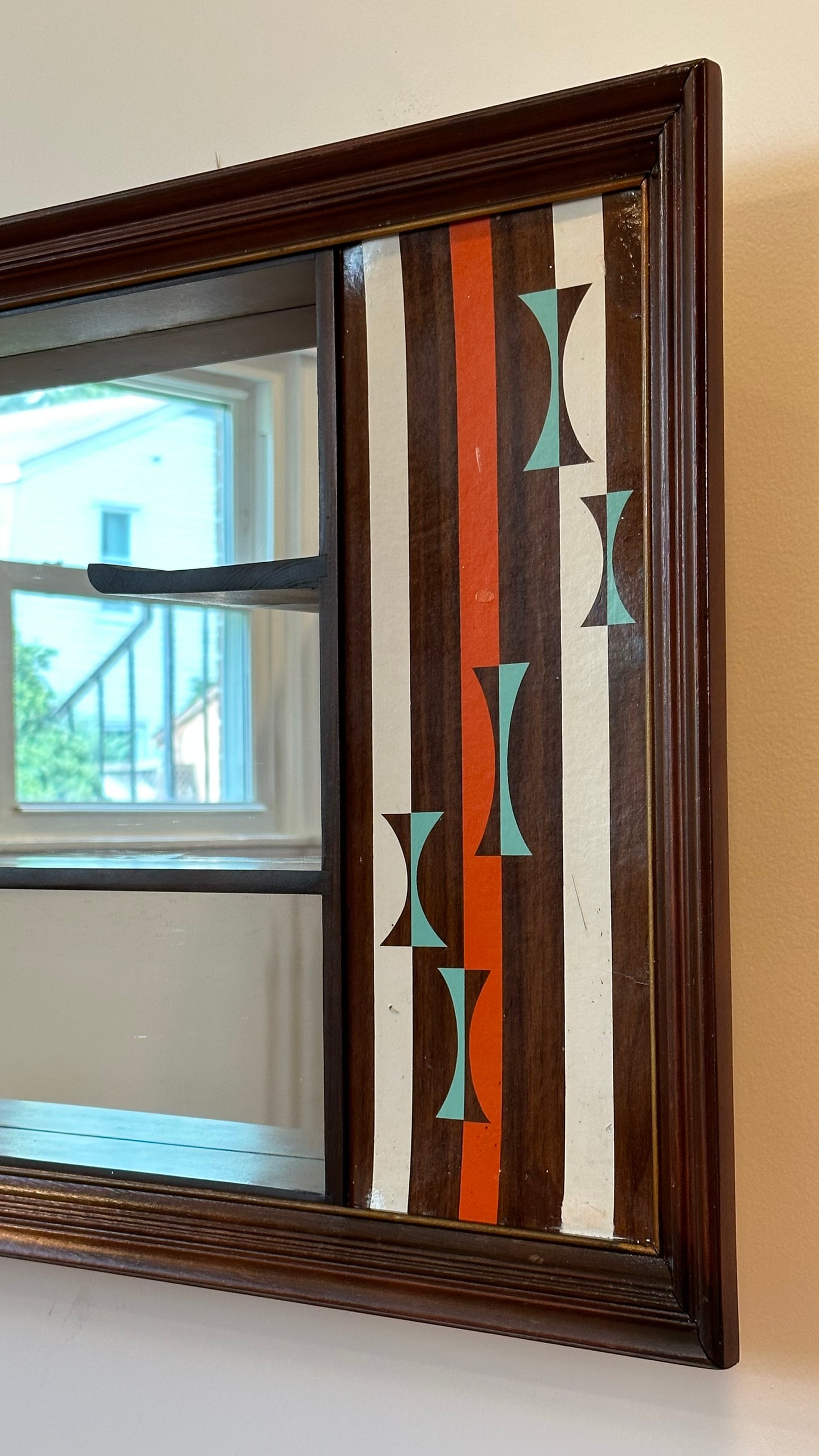 Turner Mid Century Mirrored Shadow Box