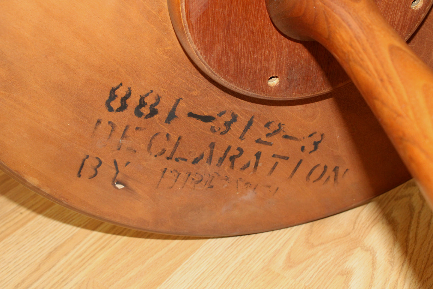 Kipp Stewart - Drexel "Declaration" Walnut Tulip Side Table