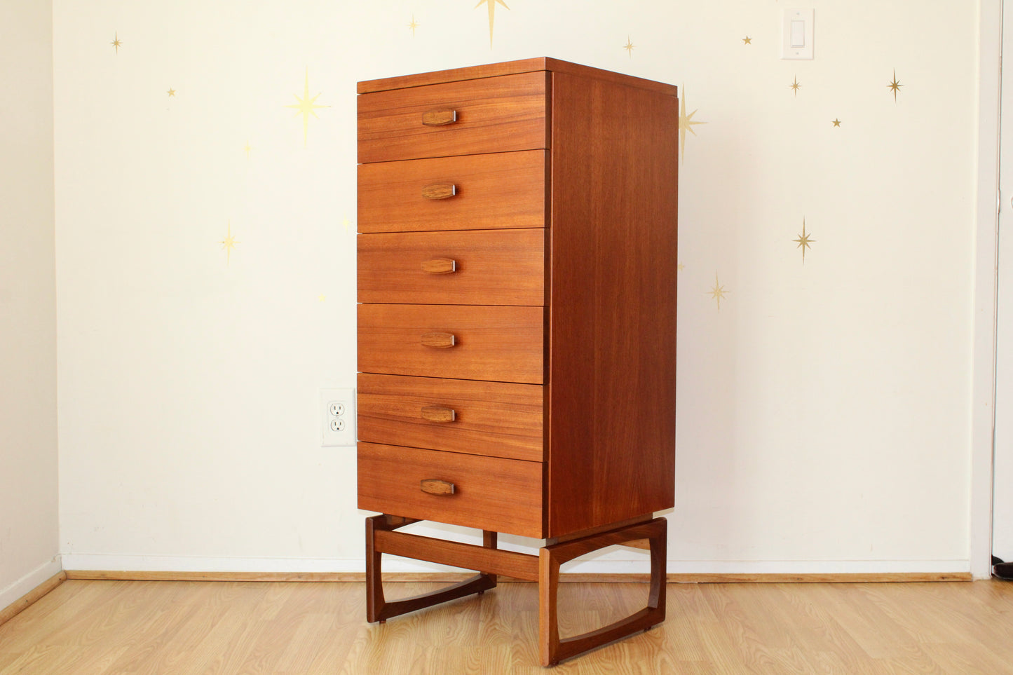 R. Bennett - G Plan Quadrille Teak Chest of Drawers