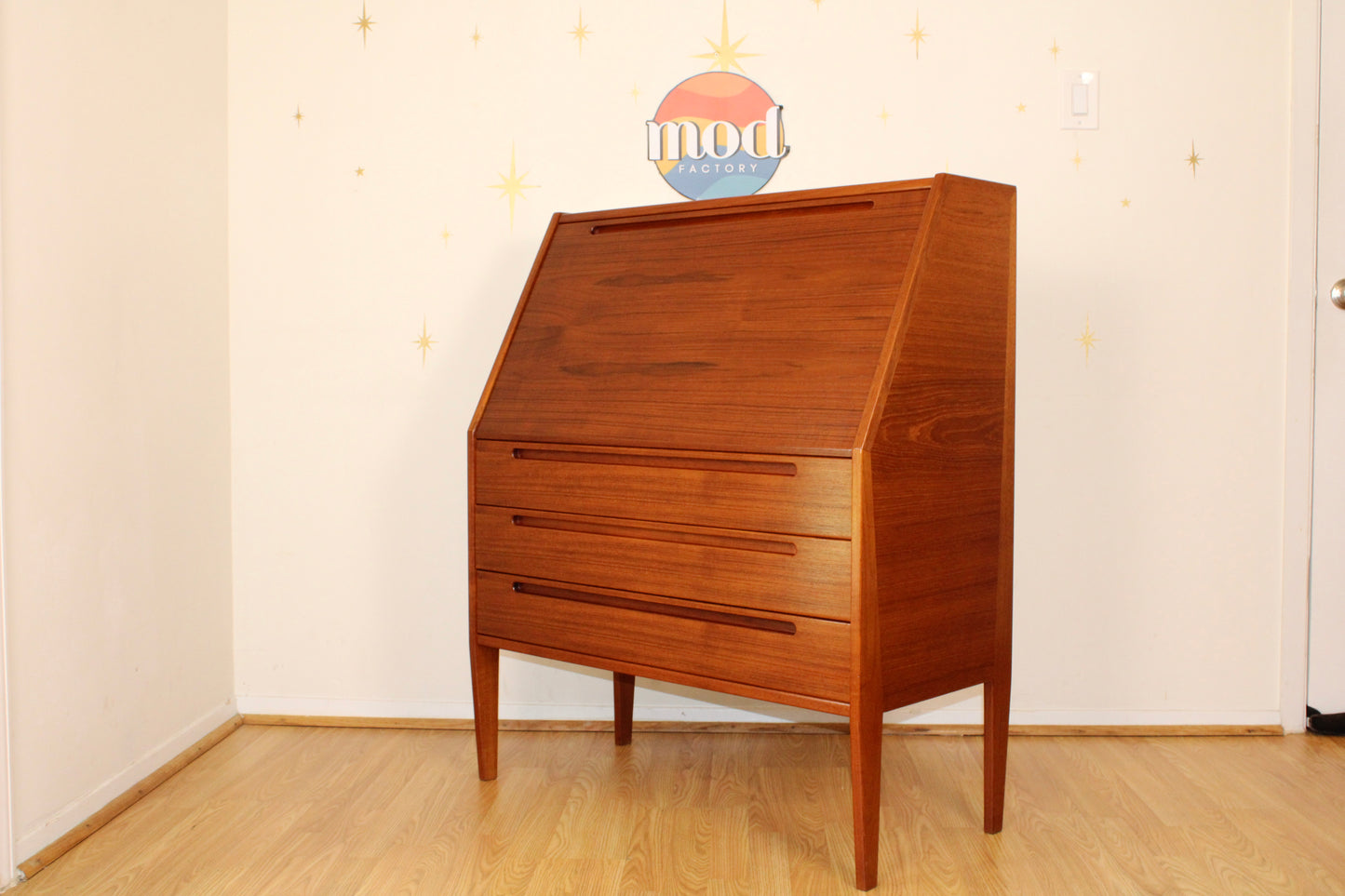 Kai Kristiansen - Danish Teak Compact Secretary Desk