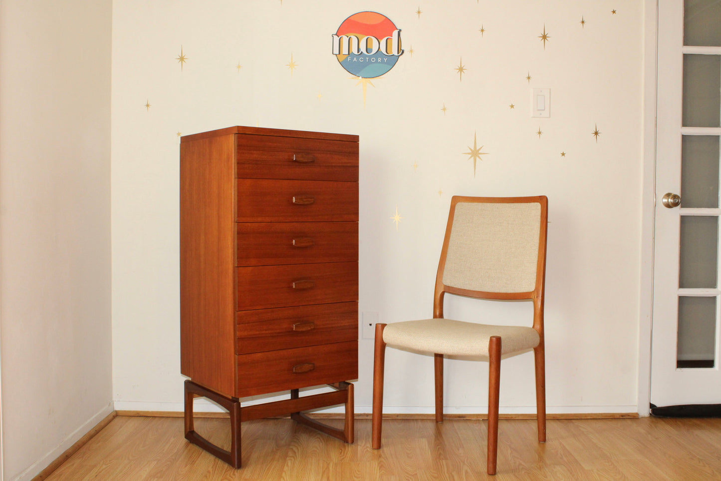 R. Bennett - G Plan Quadrille Teak Chest of Drawers