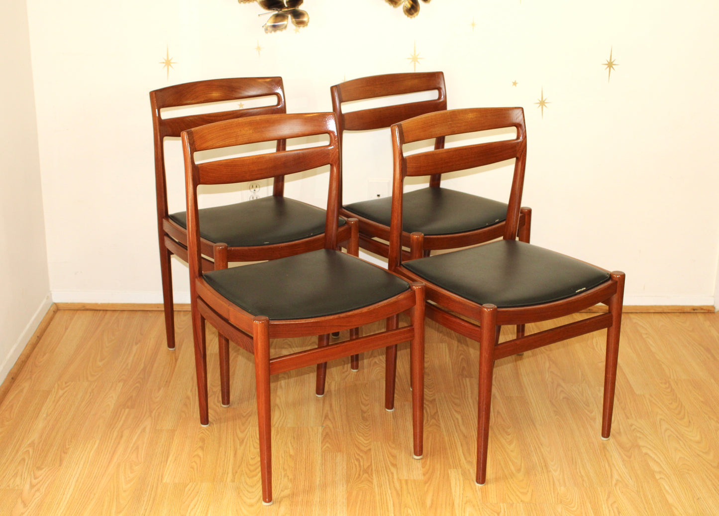 Set of 4 Norwegian Dining Chair by Bruskbo