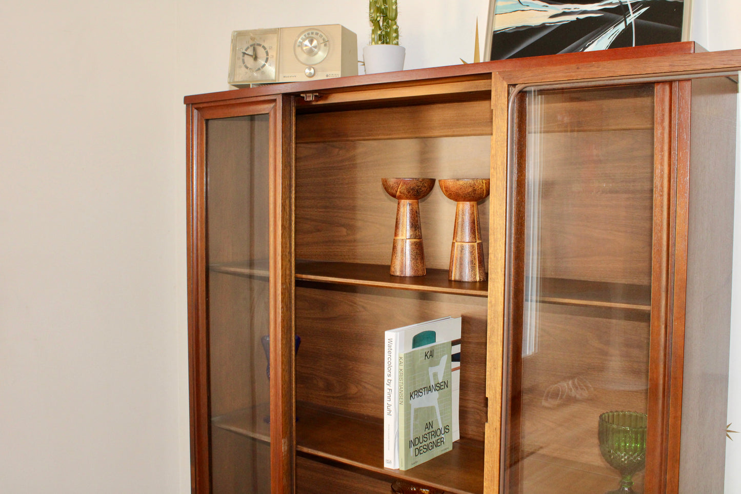 Broyhill Brasilia Display Cabinet/Bookcase