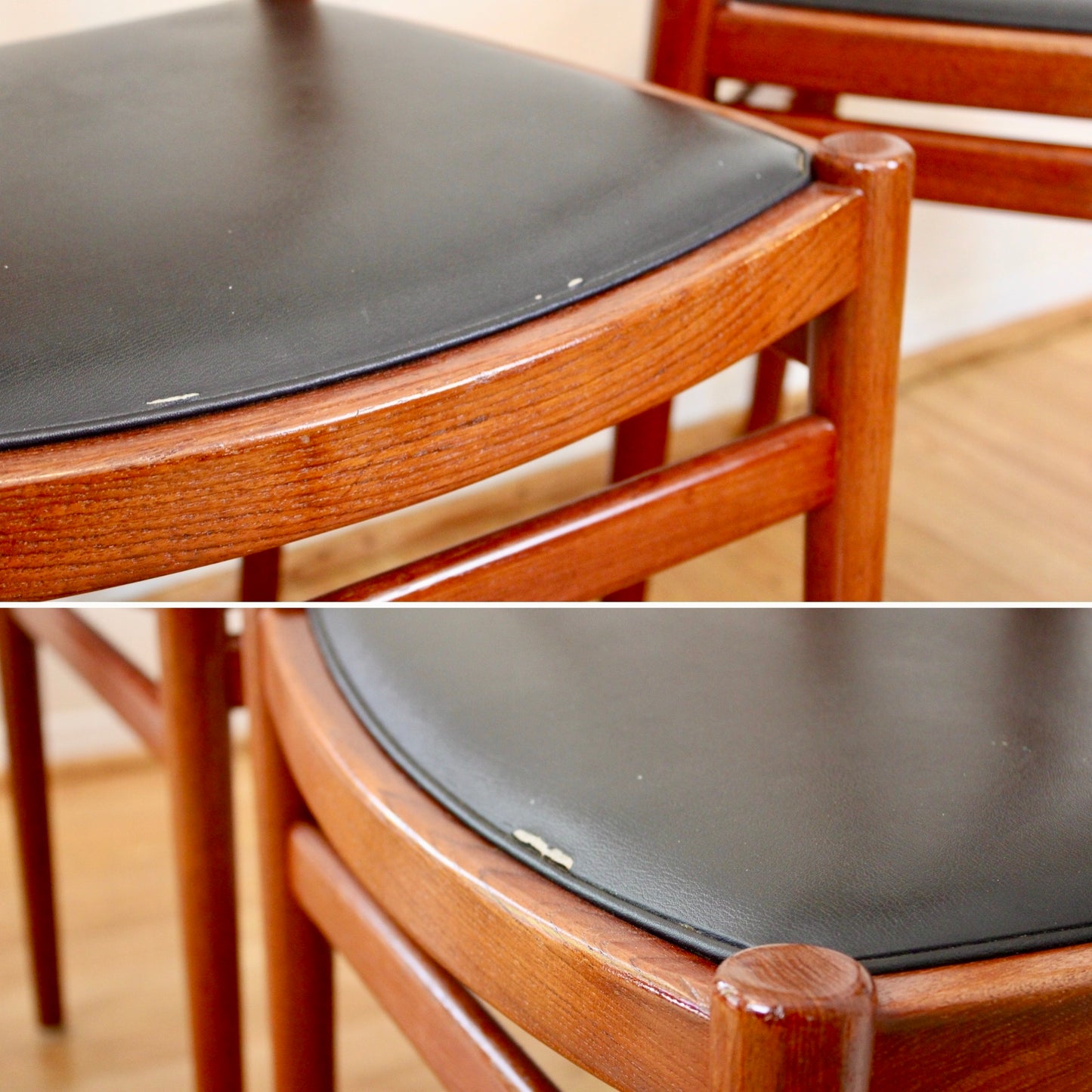Set of 4 Norwegian Dining Chair by Bruskbo