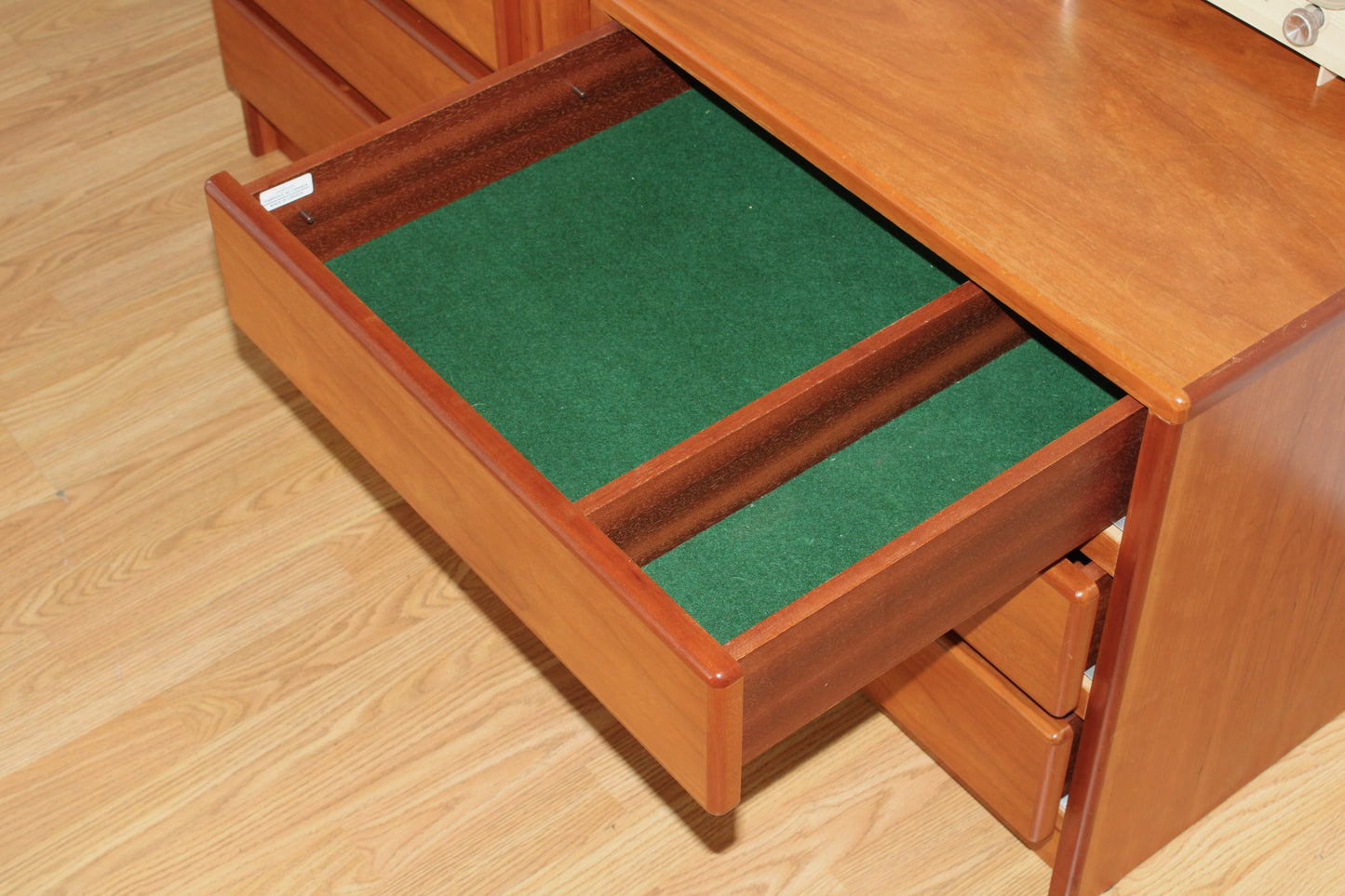 Pair of Vintage Teak Nightstands