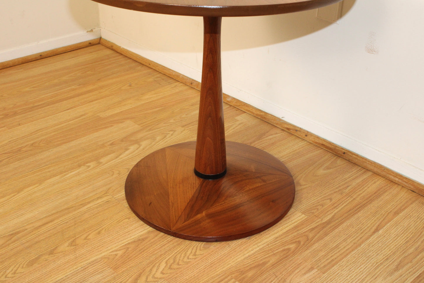 Kipp Stewart - Drexel "Declaration" Walnut Tulip Side Table