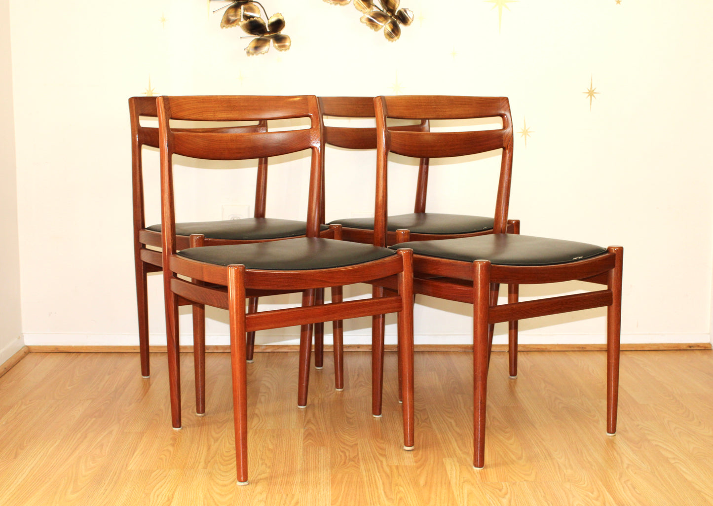 Set of 4 Norwegian Dining Chair by Bruskbo