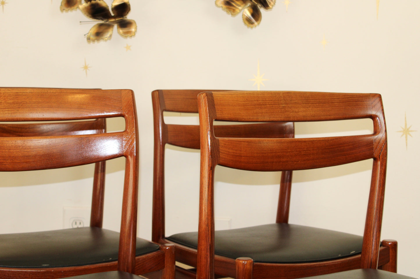 Set of 4 Norwegian Dining Chair by Bruskbo