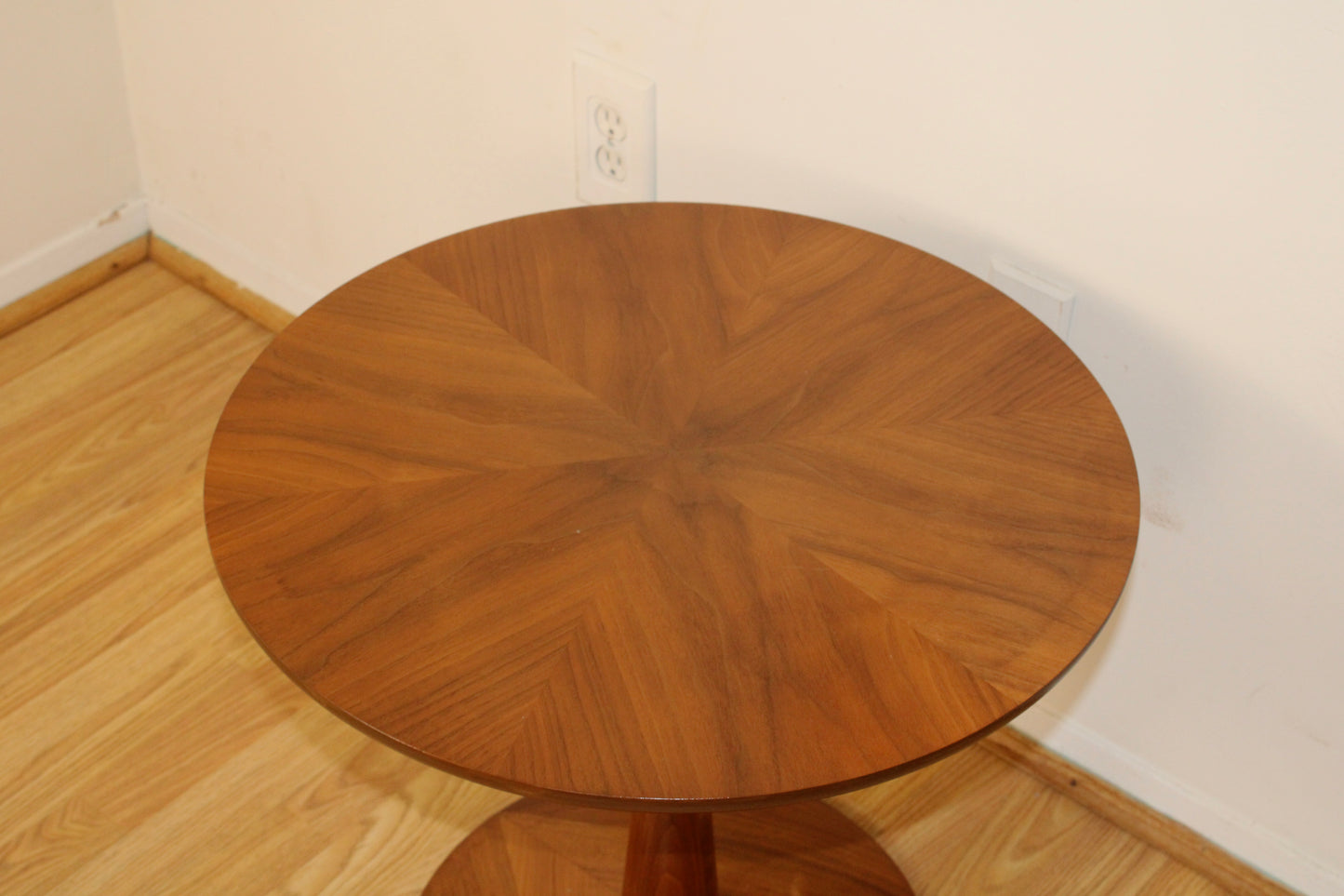 Kipp Stewart - Drexel "Declaration" Walnut Tulip Side Table