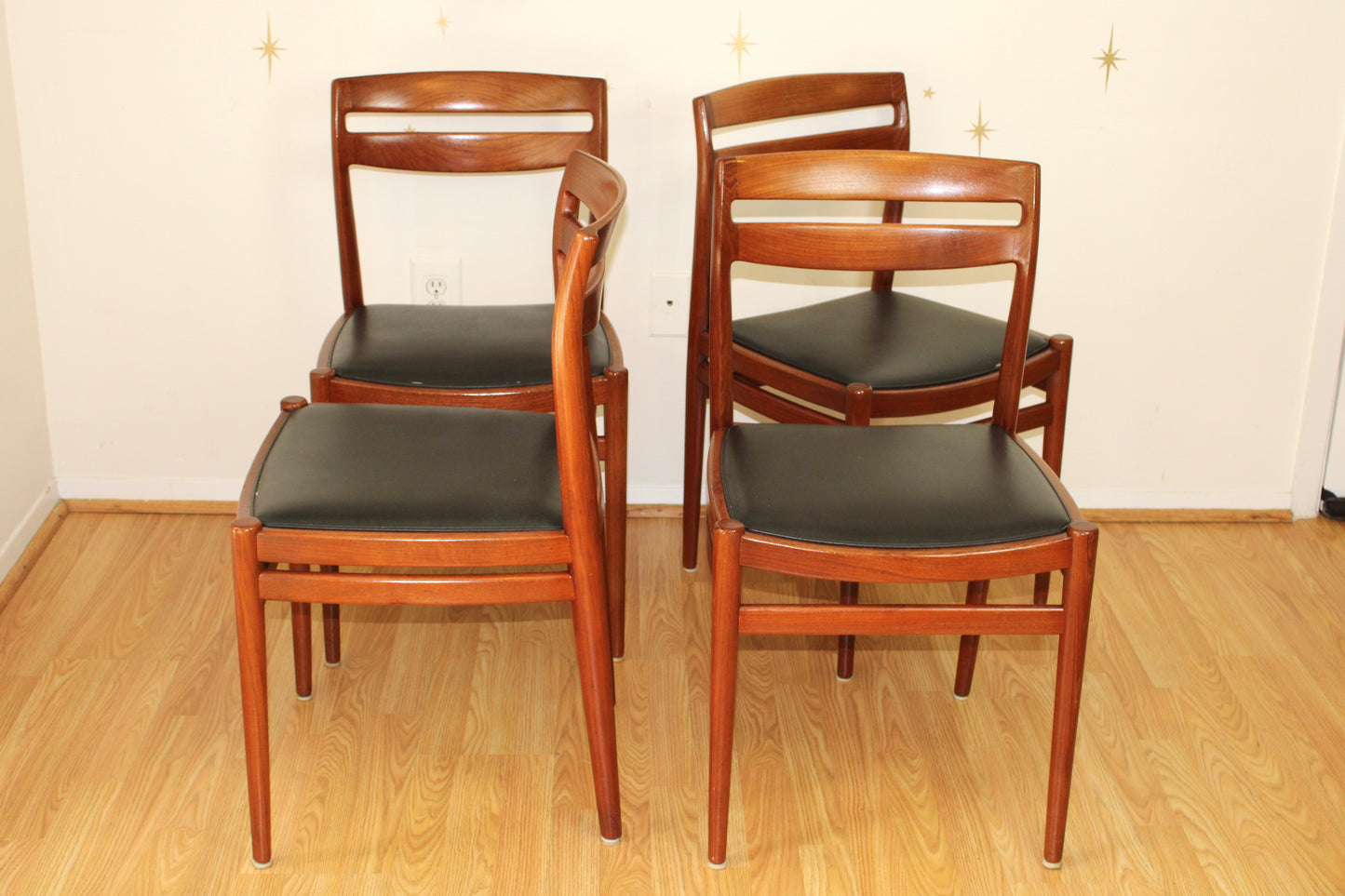 Set of 4 Norwegian Dining Chair by Bruskbo
