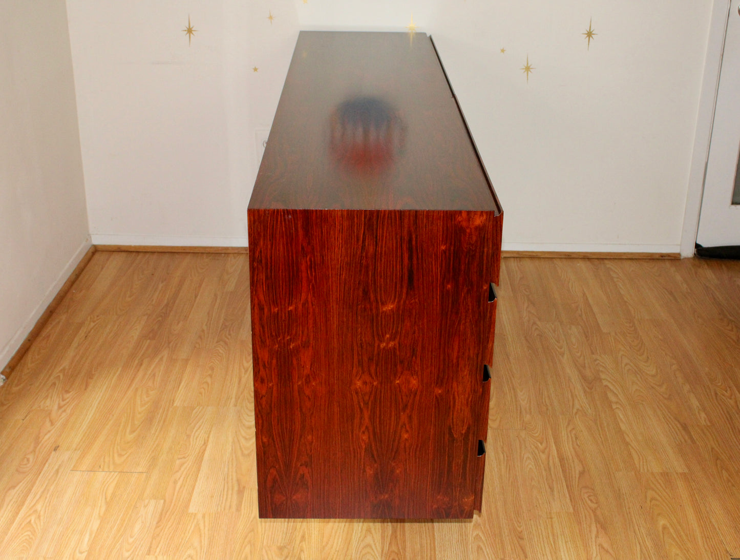 Danish Brazilian Rosewood 8 Drawer Dresser