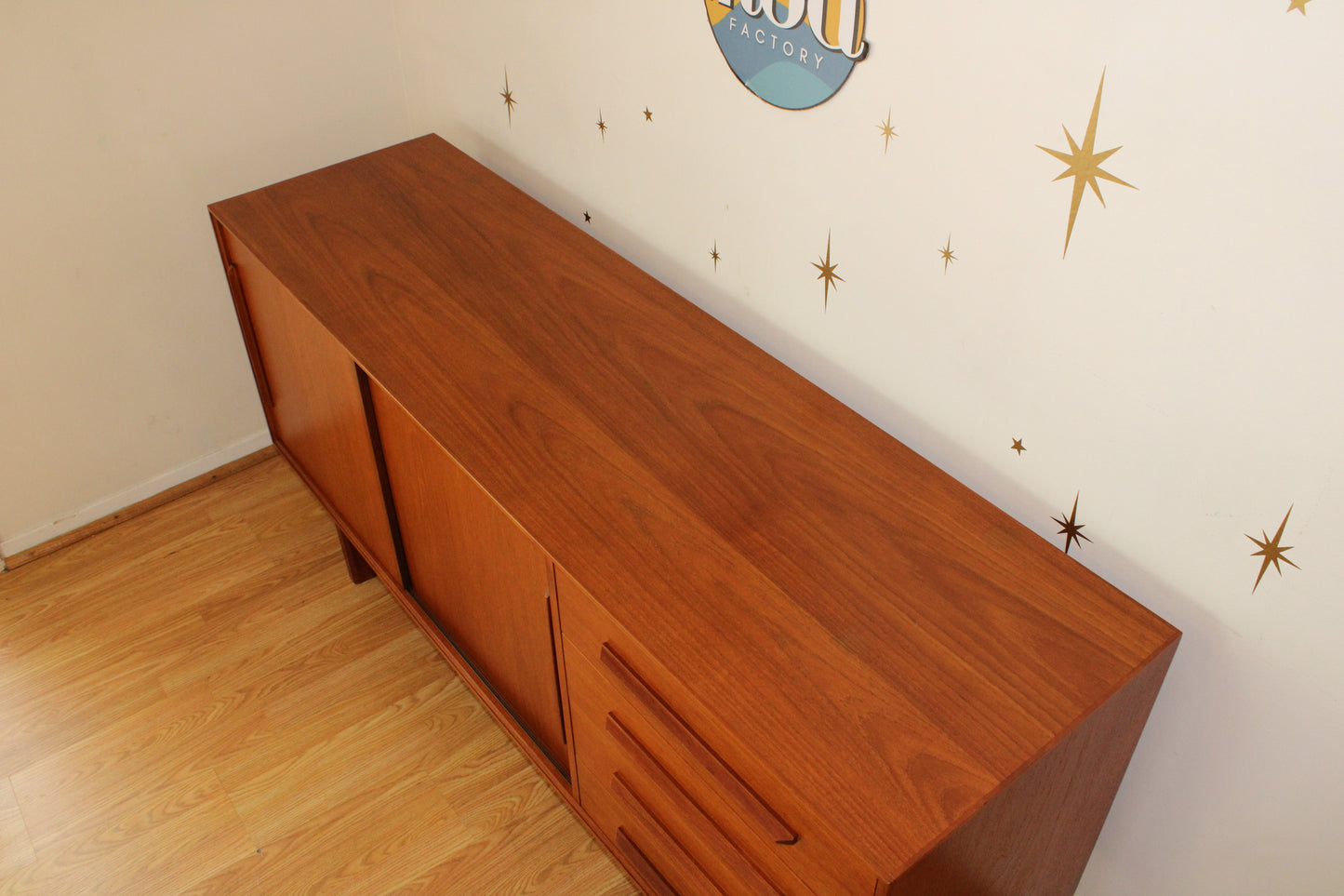 Danish Modern Teak Sideboard w/ Drawers