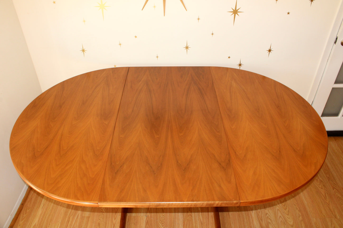 Karl-Erik Ekselius for JOC Møbler Round to Oval Teak Dining Table