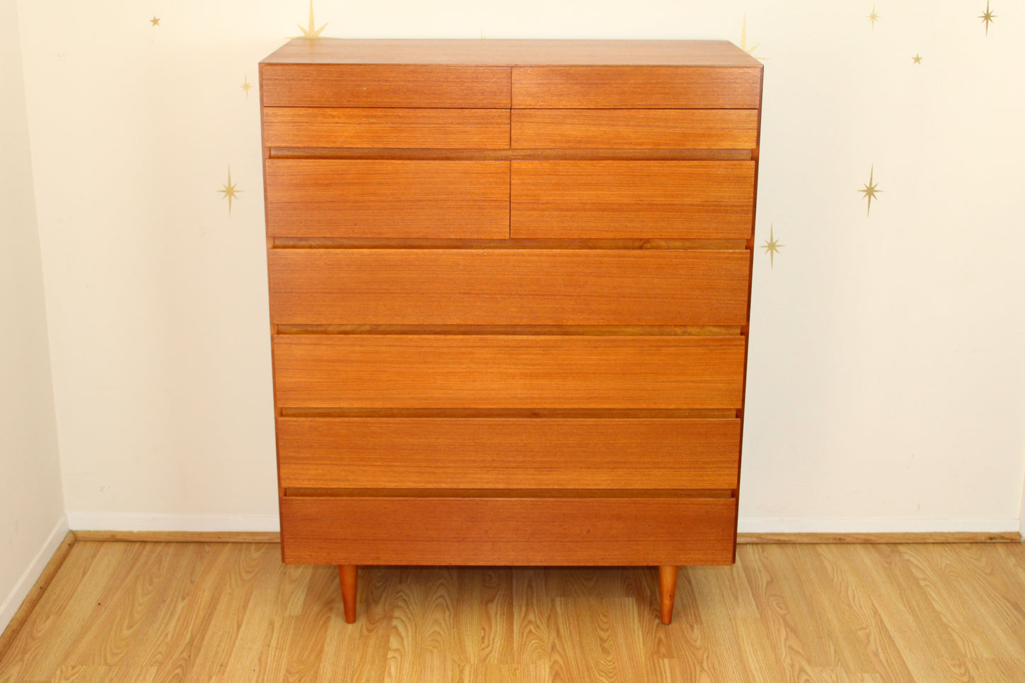Danish Modern Teak Chest of Drawers