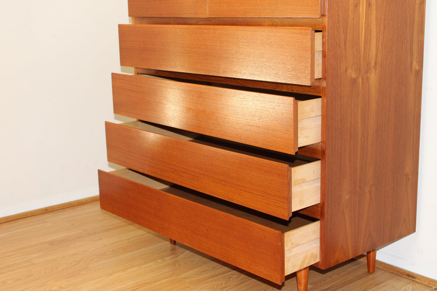 Danish Modern Teak Chest of Drawers