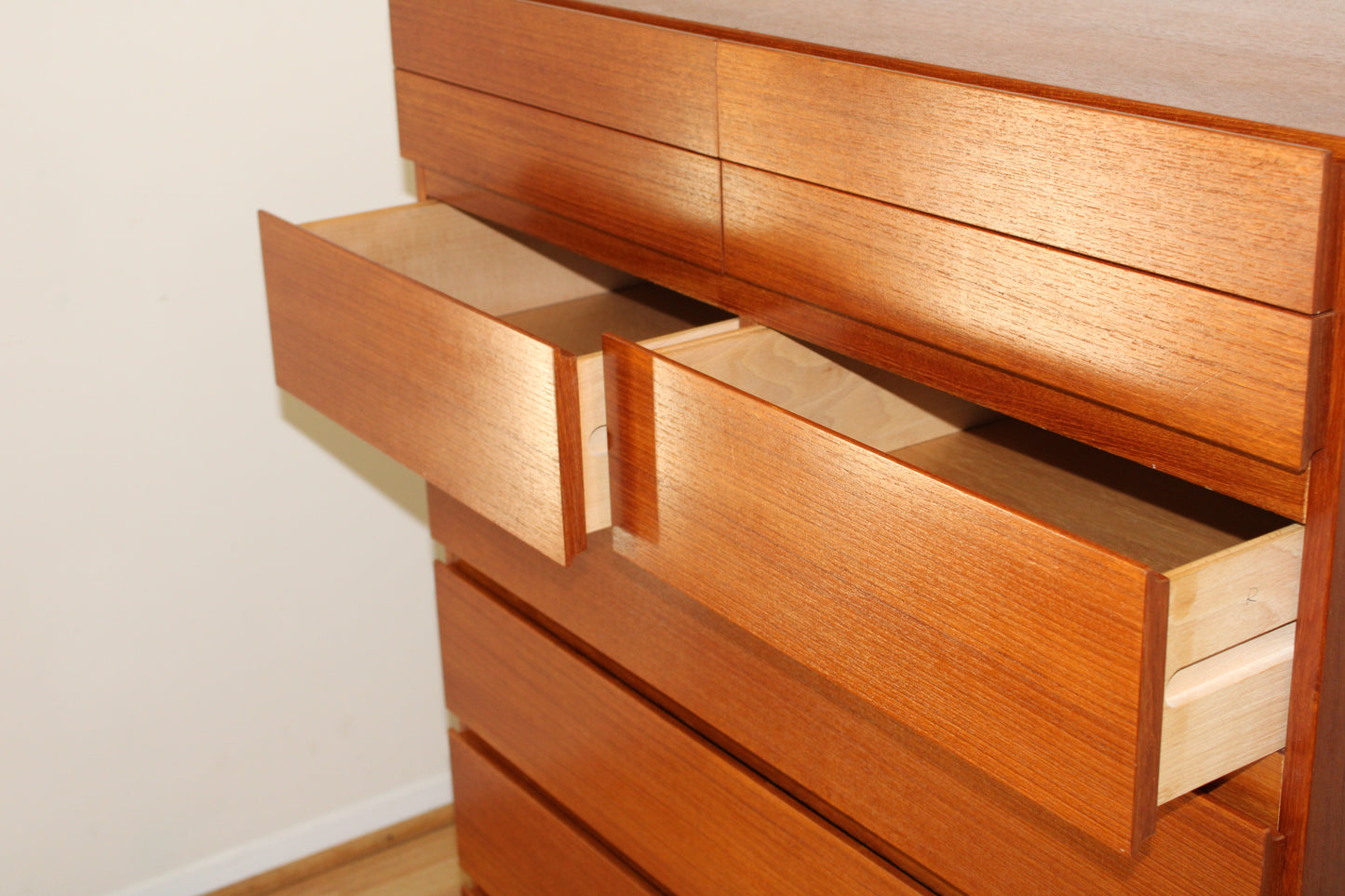 Danish Modern Teak Chest of Drawers