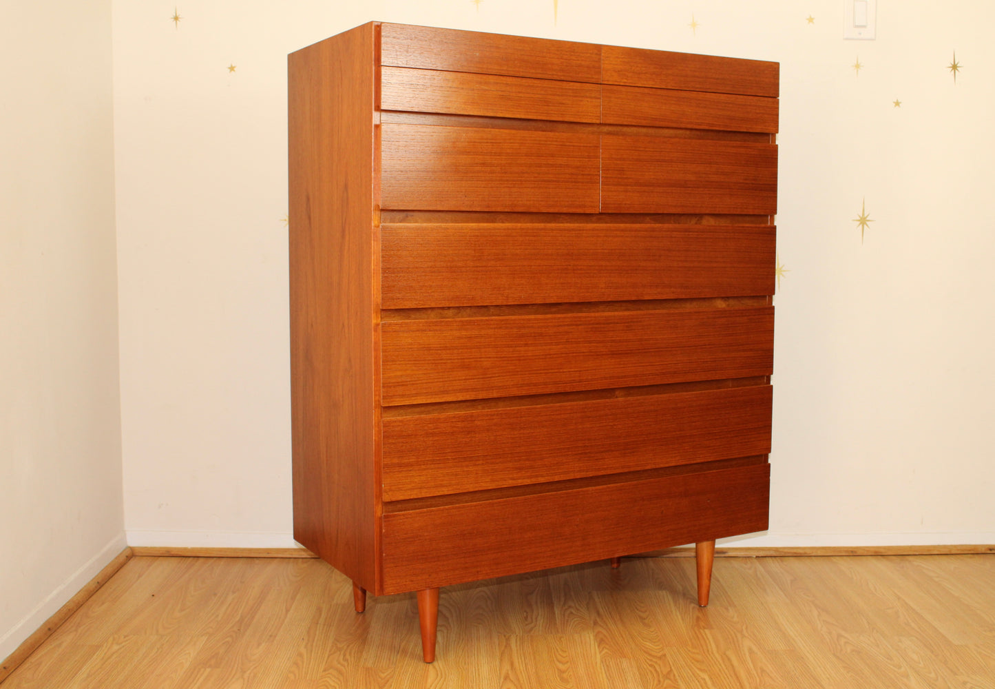 Danish Modern Teak Chest of Drawers