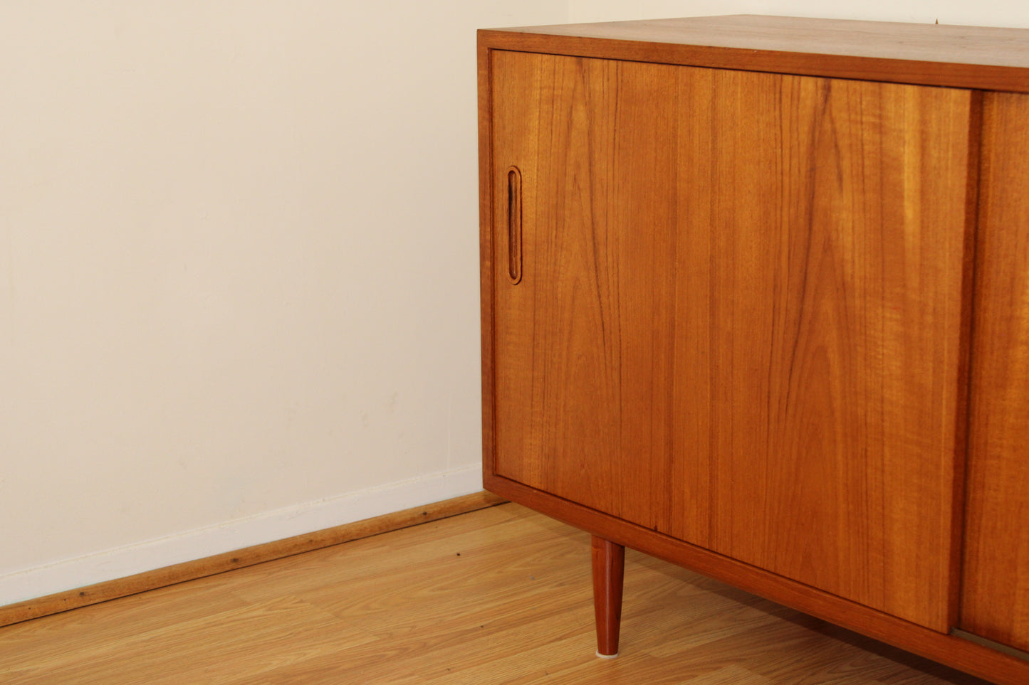 Danish Modern Teak Compact Sideboard
