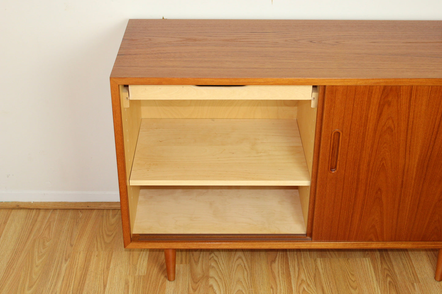 Danish Teak 42" Compact Sideboard