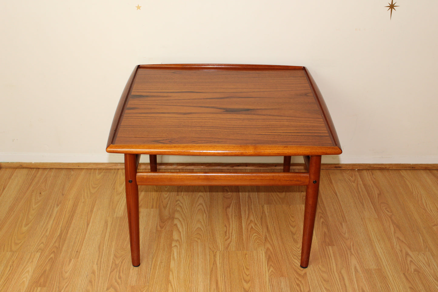 Danish Teak Square Cocktail/Coffee Table by Svend A. Eriksen