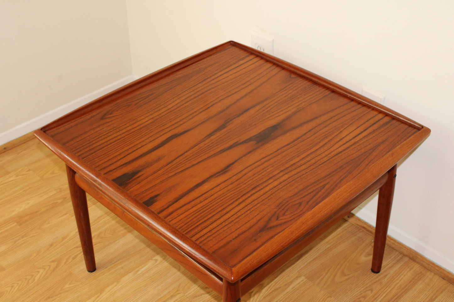 Danish Teak Square Cocktail/Coffee Table by Svend A. Eriksen