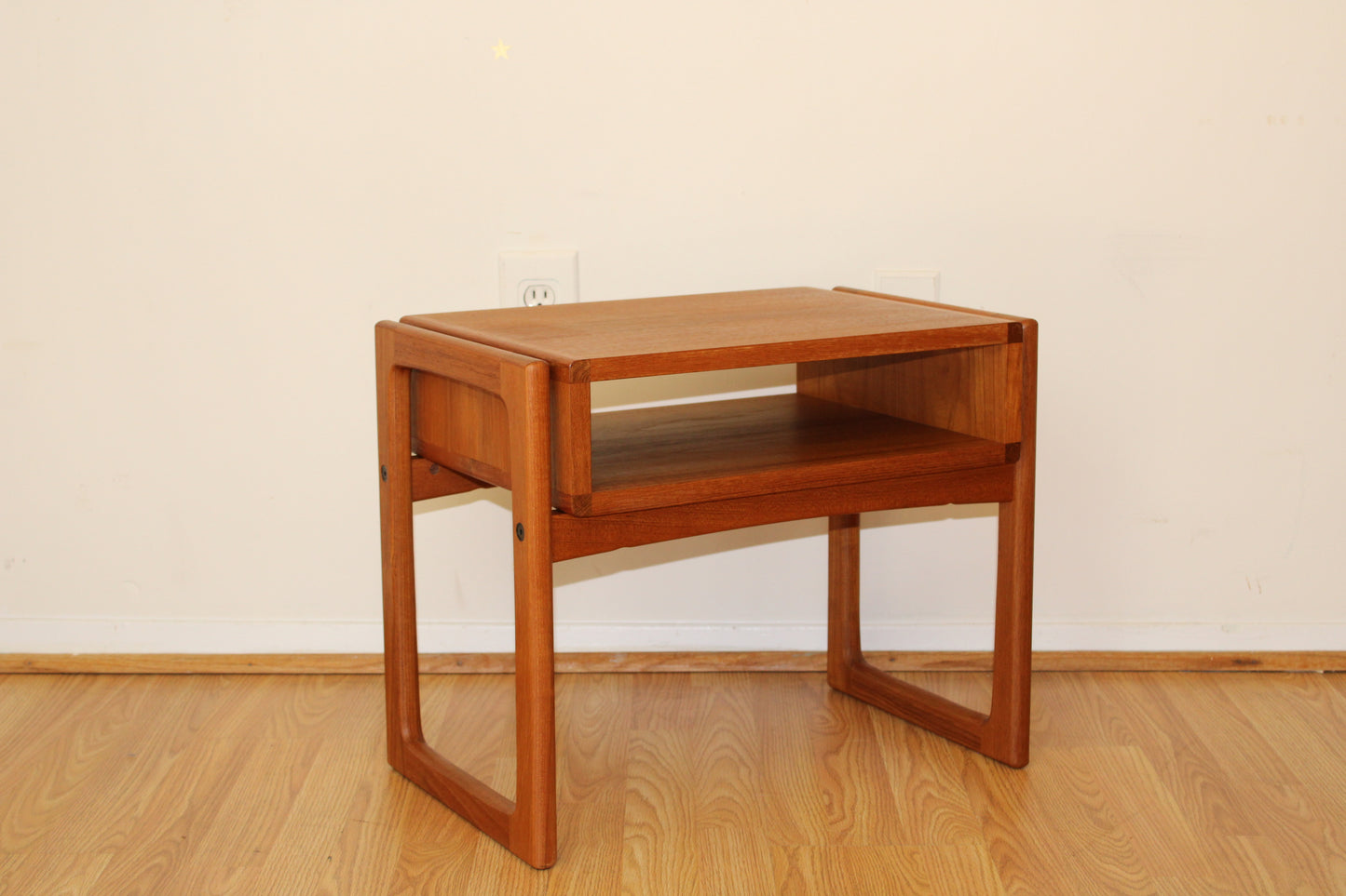 Danish Teak Nightstand/End Table H.Sigh&Søn