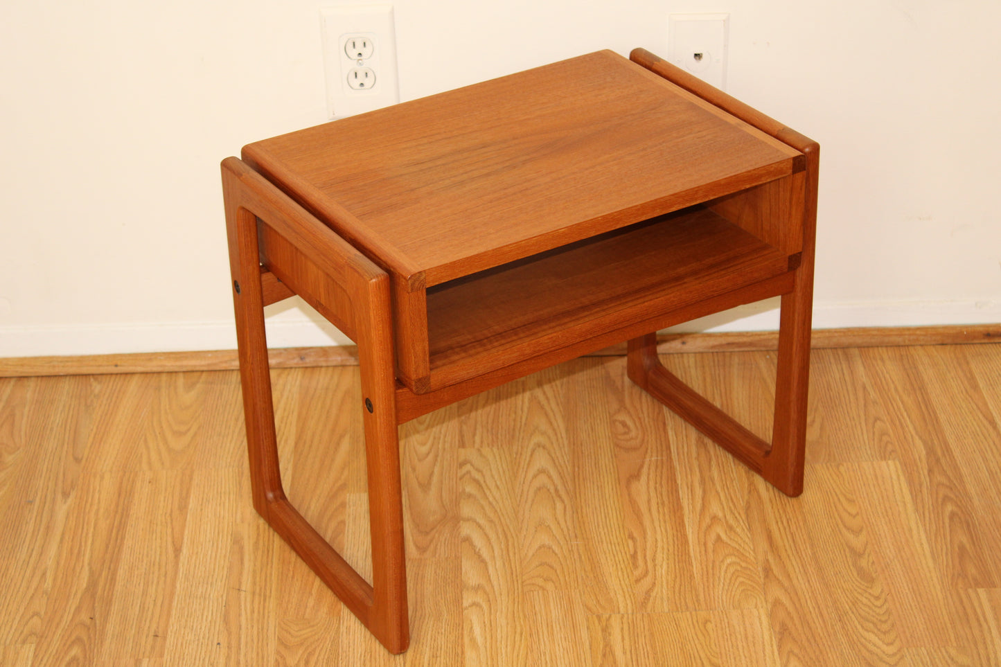Danish Teak Nightstand/End Table H.Sigh&Søn