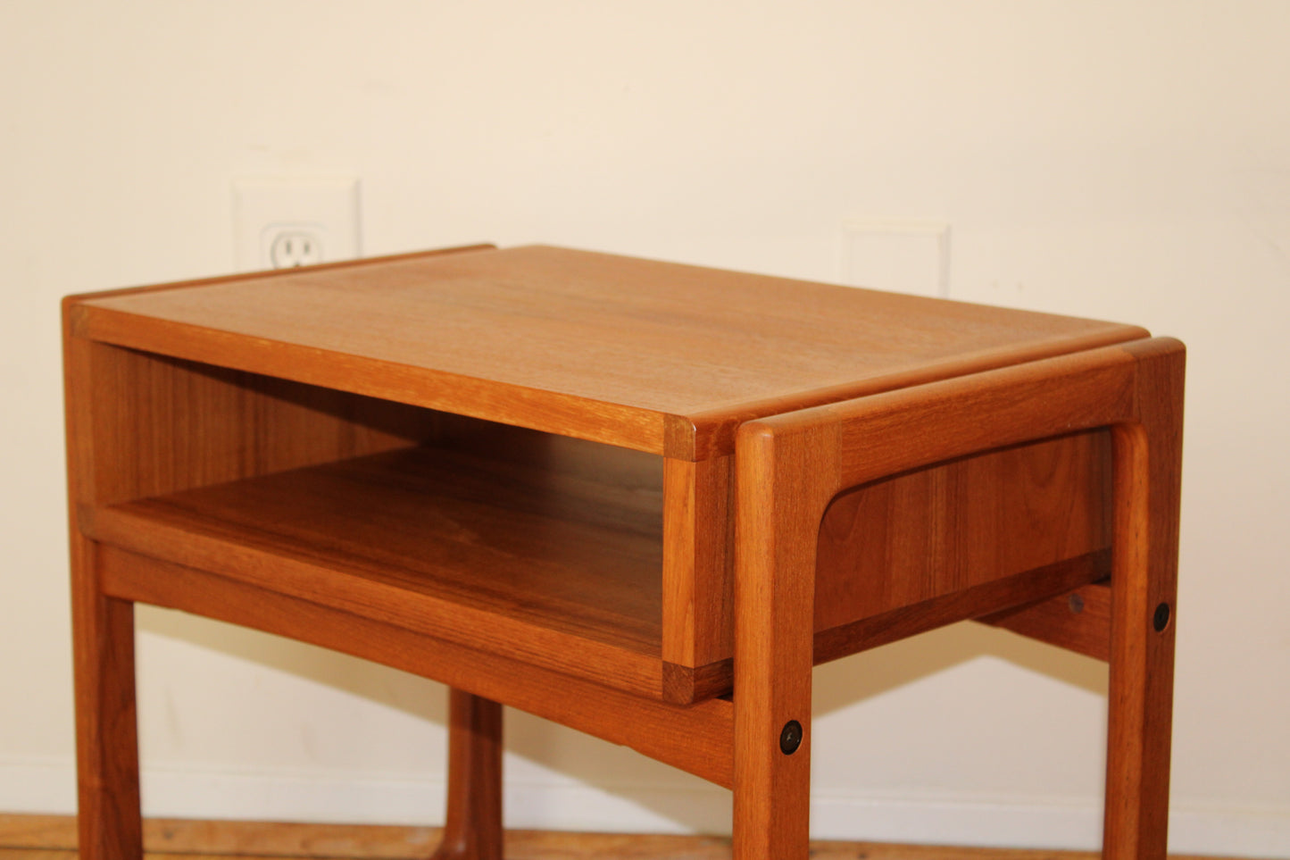 Danish Teak Nightstand/End Table H.Sigh&Søn