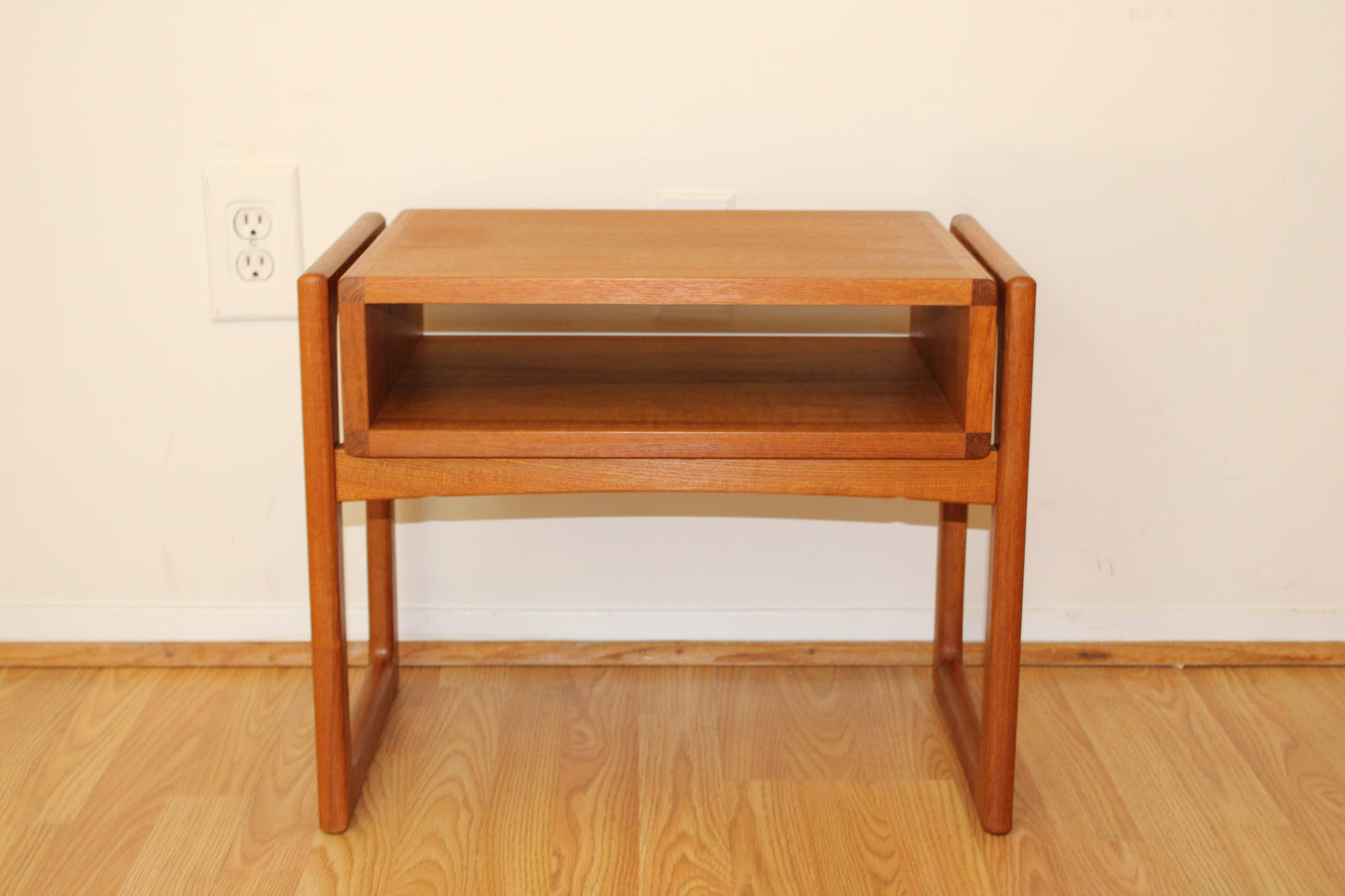 Danish Teak Nightstand/End Table H.Sigh&Søn