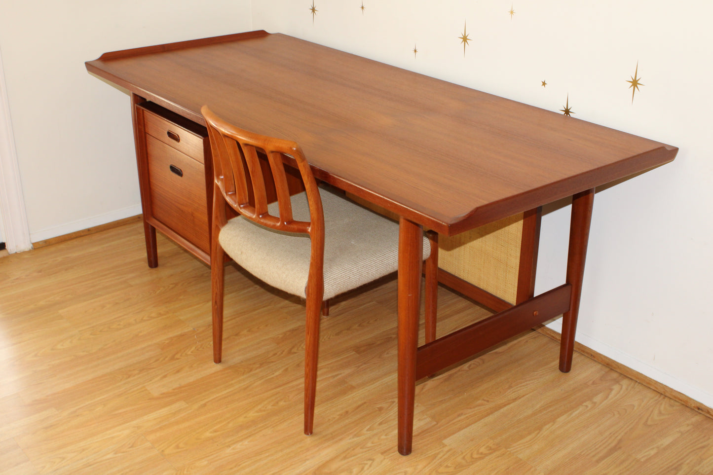 Arne Vodder for Sibast Teak Executive Desk
