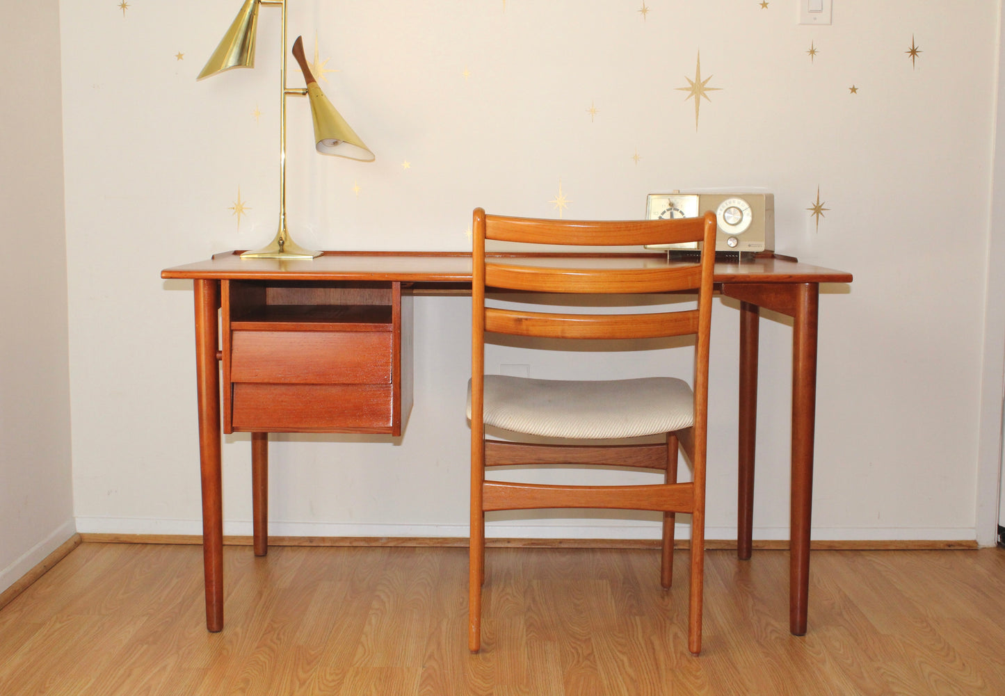 Vintage Teak desk by A.B. Lammhults Möbler, Sweden
