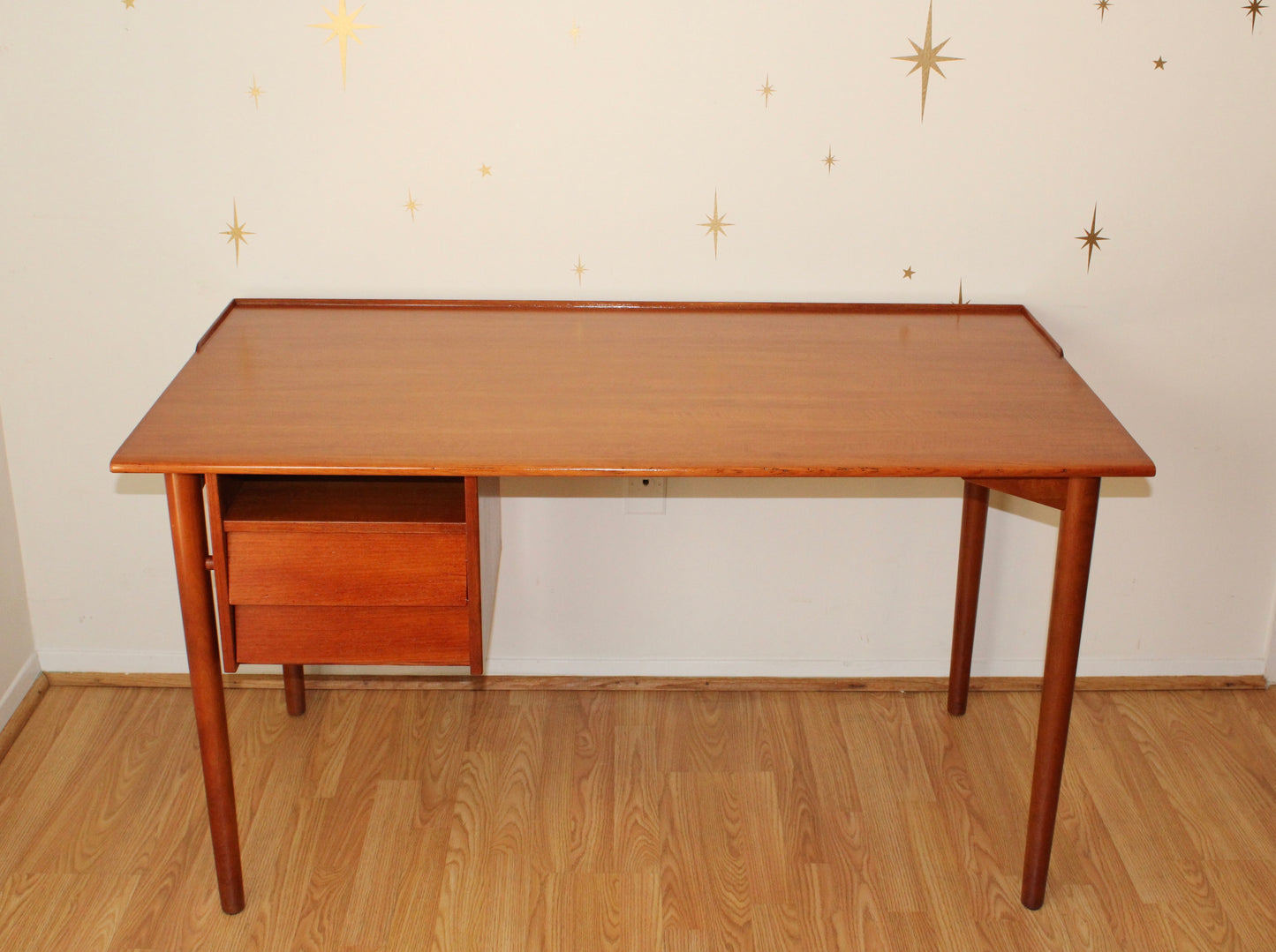 Vintage Teak desk by A.B. Lammhults Möbler, Sweden