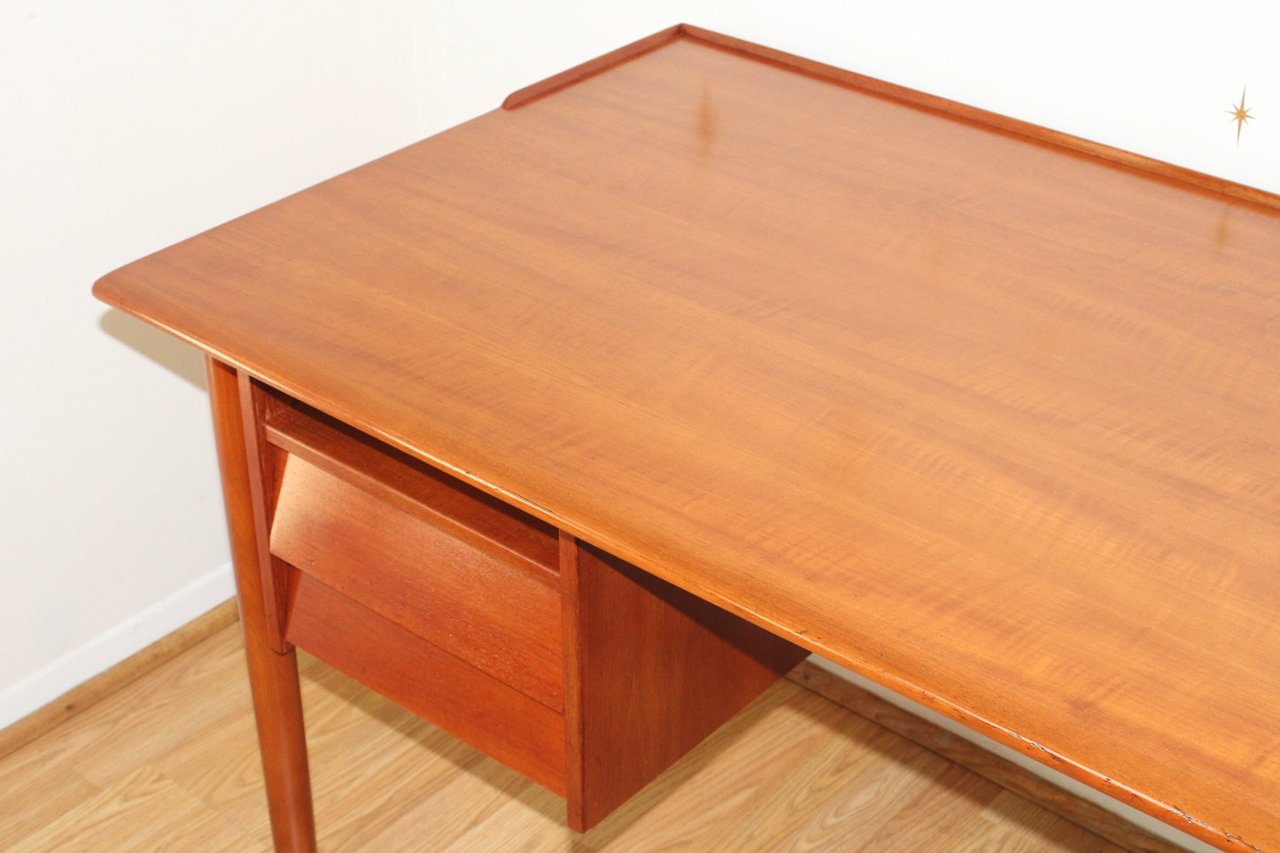 Vintage Teak desk by A.B. Lammhults Möbler, Sweden