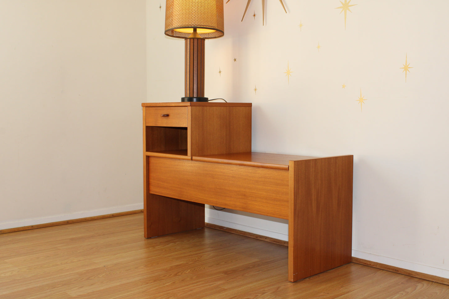 Danish Teak Entryway/Telephone Bench