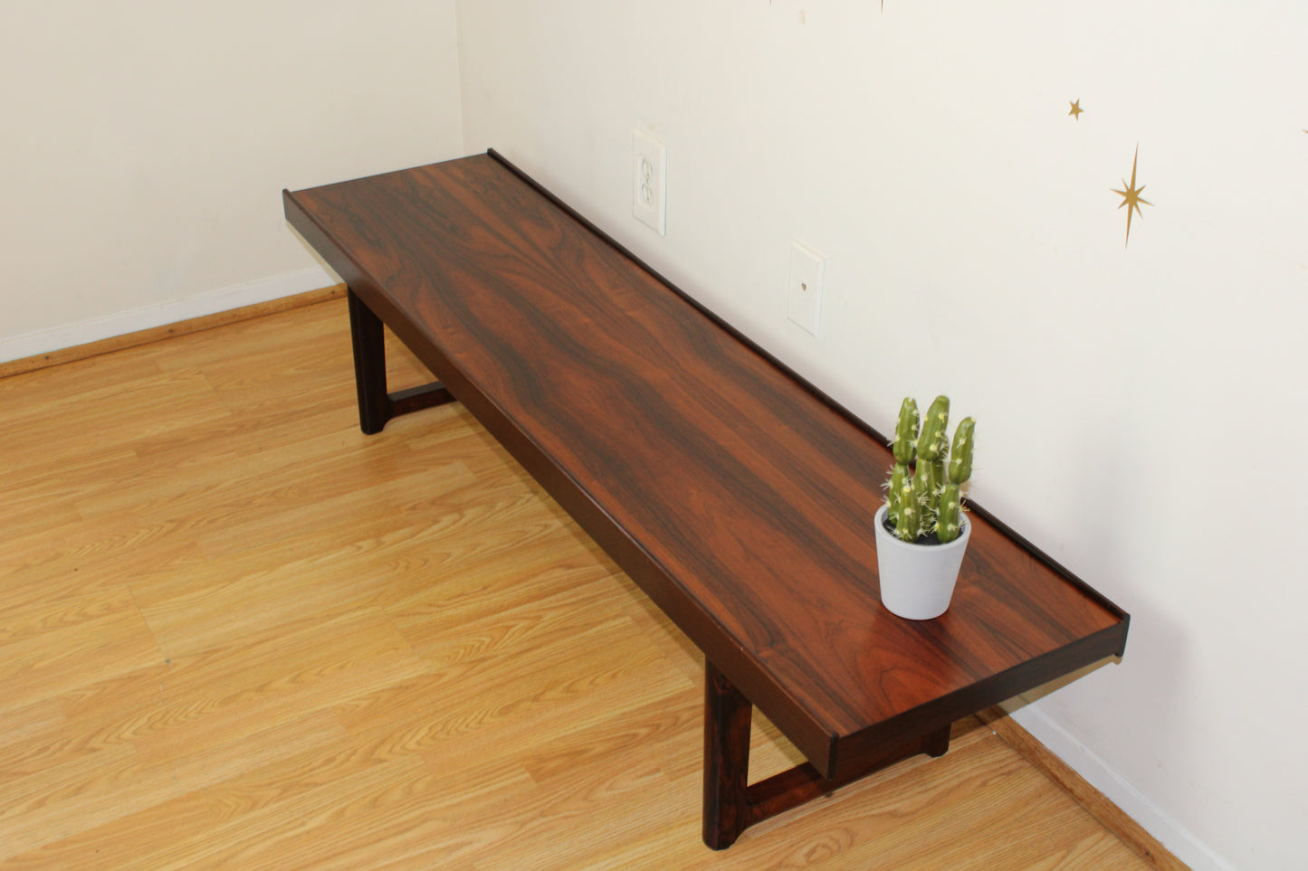 Tørbjorn Afdal for Bruksbo Norwegian Rosewood "Krobo" Coffee Table/Bench