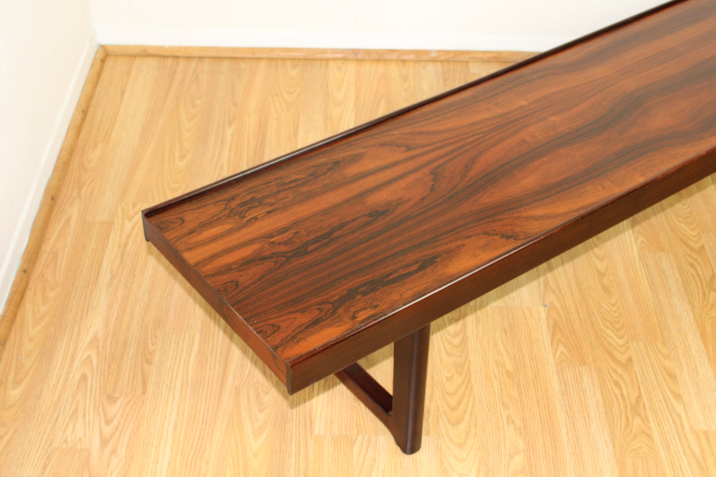 Tørbjorn Afdal for Bruksbo Norwegian Rosewood "Krobo" Coffee Table/Bench