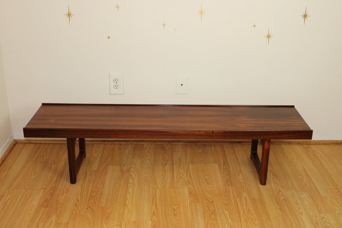 Tørbjorn Afdal for Bruksbo Norwegian Rosewood "Krobo" Coffee Table/Bench