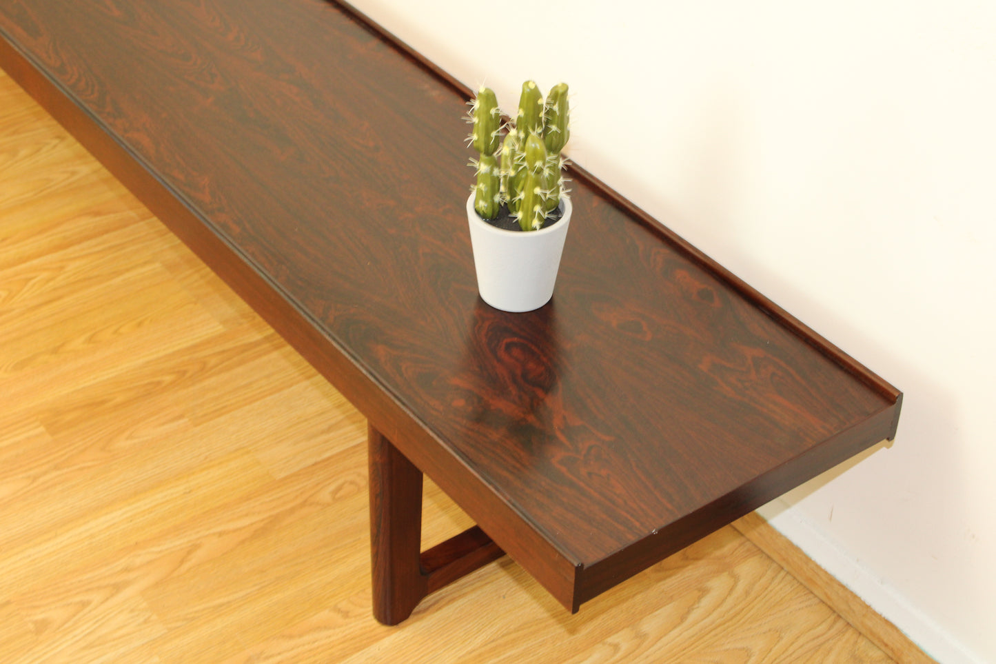 XL - Tørbjorn Afdal for Bruksbo Norwegian Rosewood "Krobo" Coffee Table/Bench