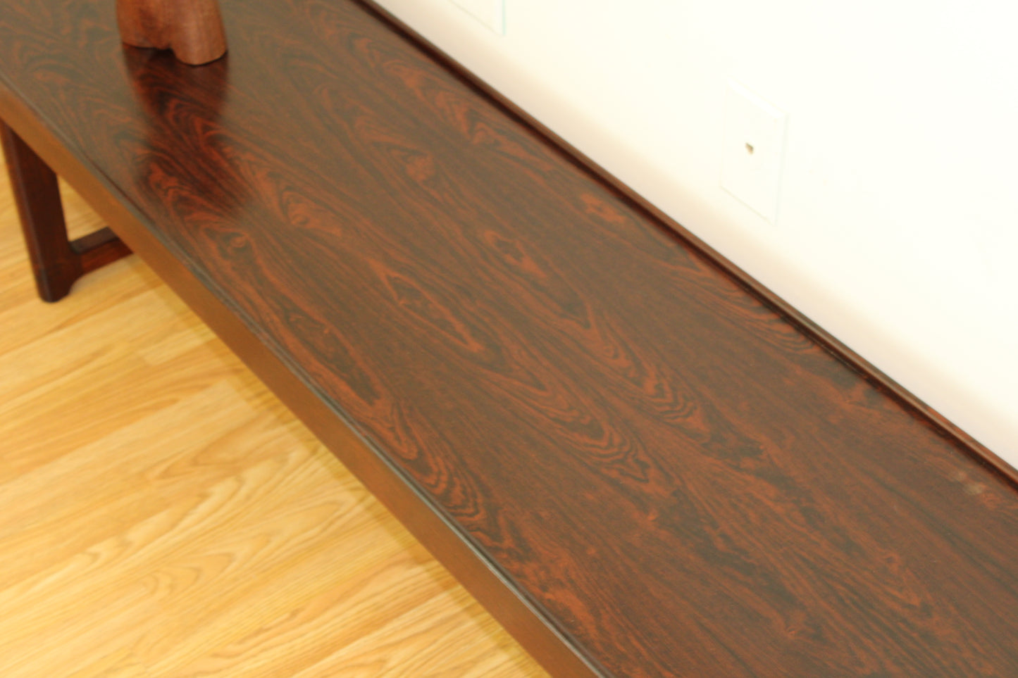 XL - Tørbjorn Afdal for Bruksbo Norwegian Rosewood "Krobo" Coffee Table/Bench