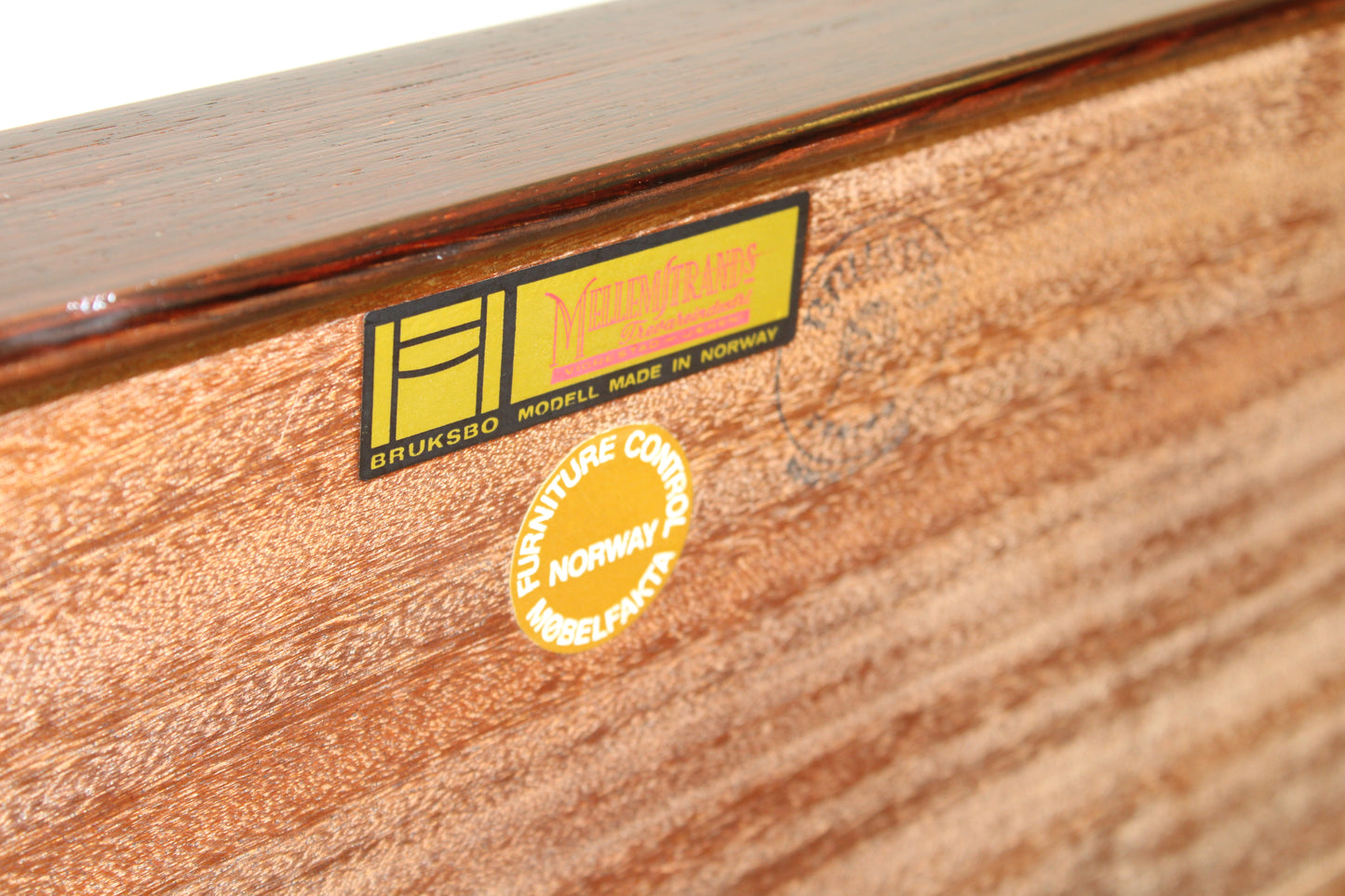 XL - Tørbjorn Afdal for Bruksbo Norwegian Rosewood "Krobo" Coffee Table/Bench