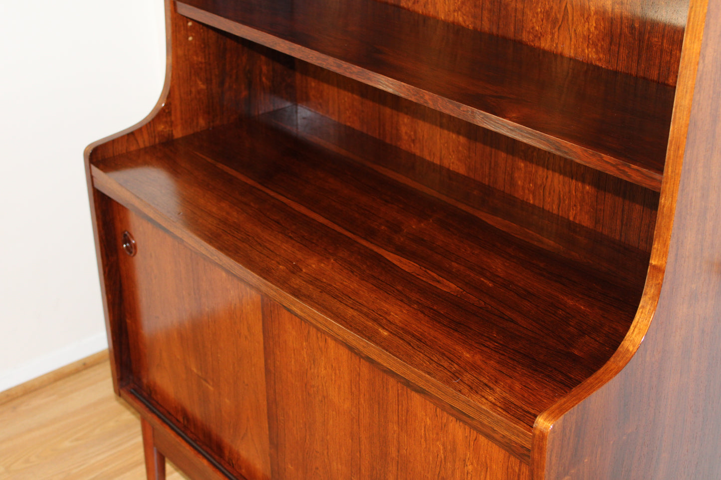 Danish Rosewood Bookcase/Hutch by Johannes Sorth for Bornholm