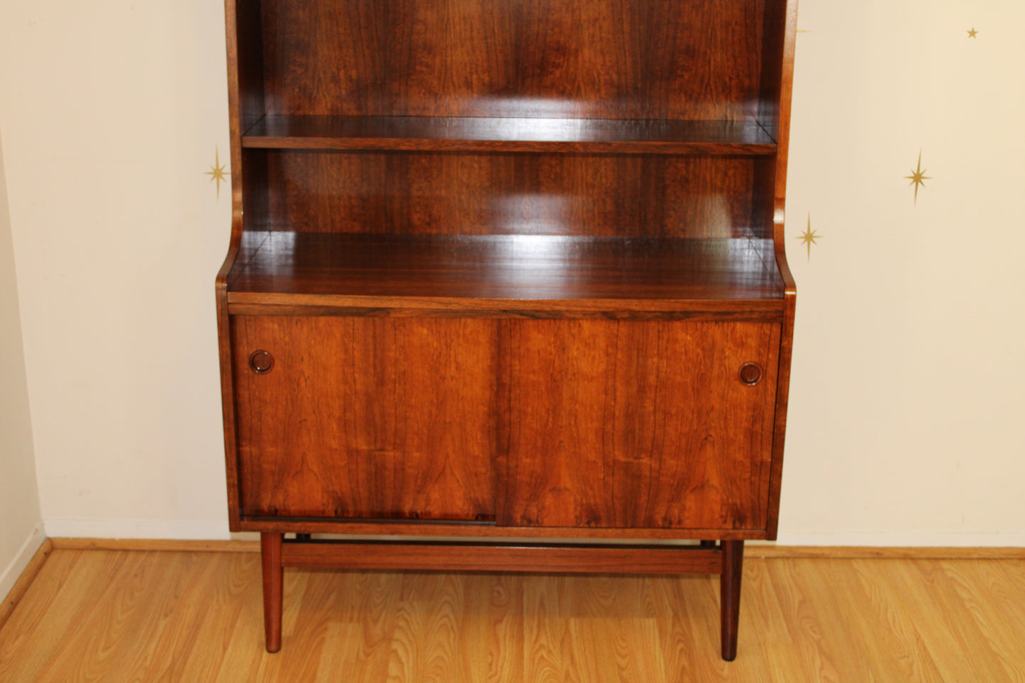 Danish Rosewood Bookcase/Hutch by Johannes Sorth for Bornholm
