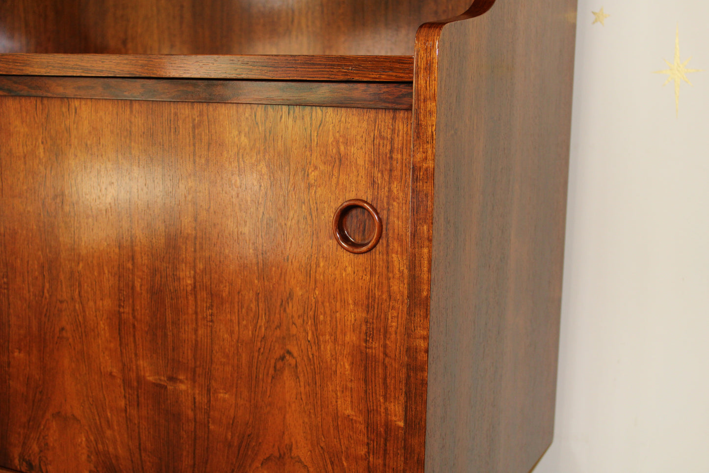 Danish Rosewood Bookcase/Hutch by Johannes Sorth for Bornholm