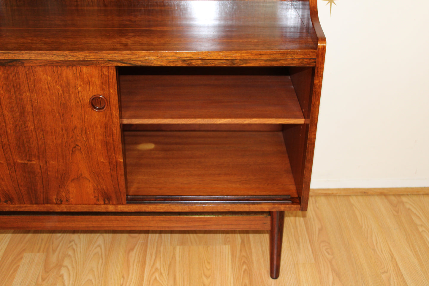 Danish Rosewood Bookcase/Hutch by Johannes Sorth for Bornholm