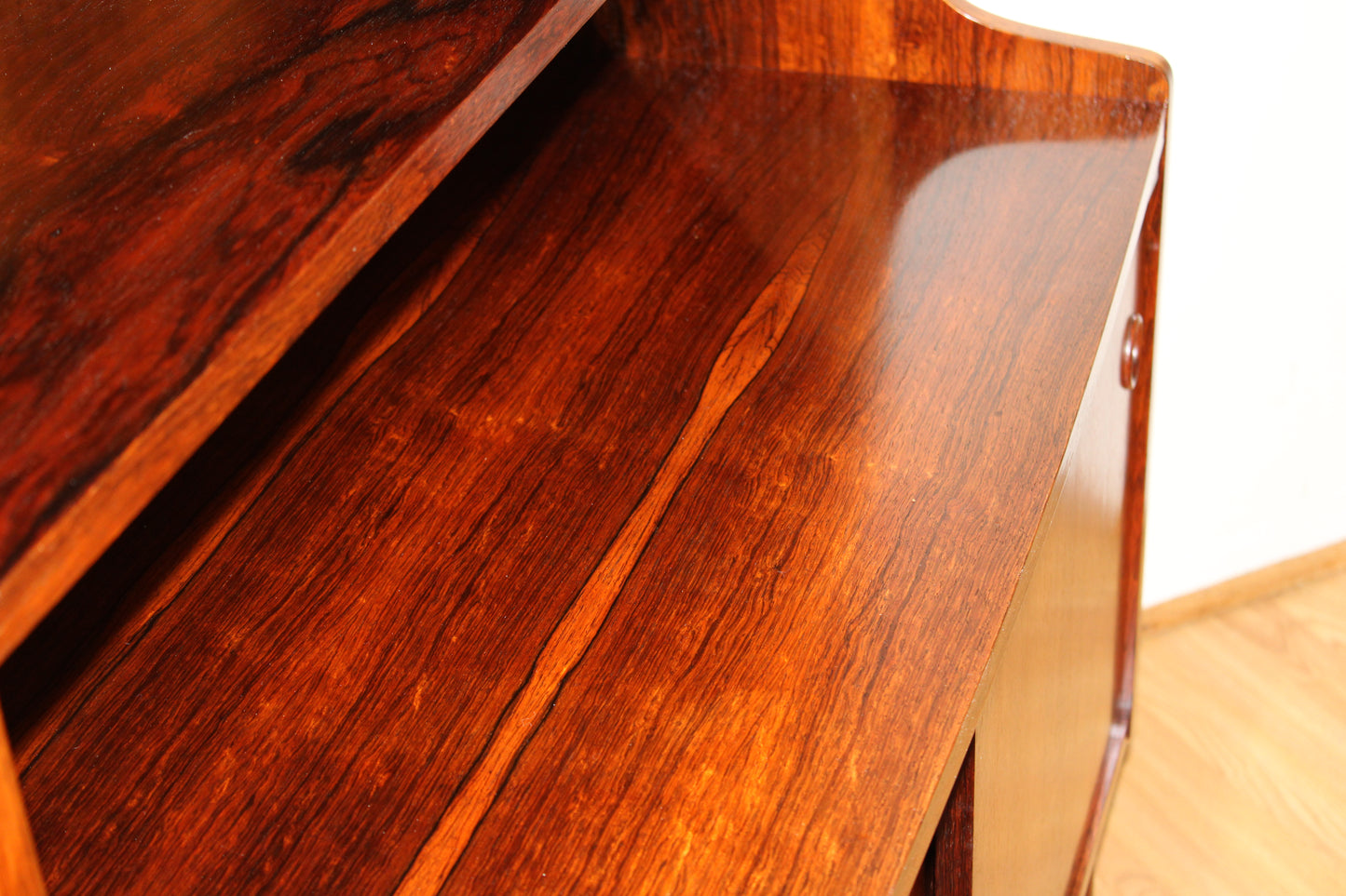Danish Rosewood Bookcase/Hutch by Johannes Sorth for Bornholm