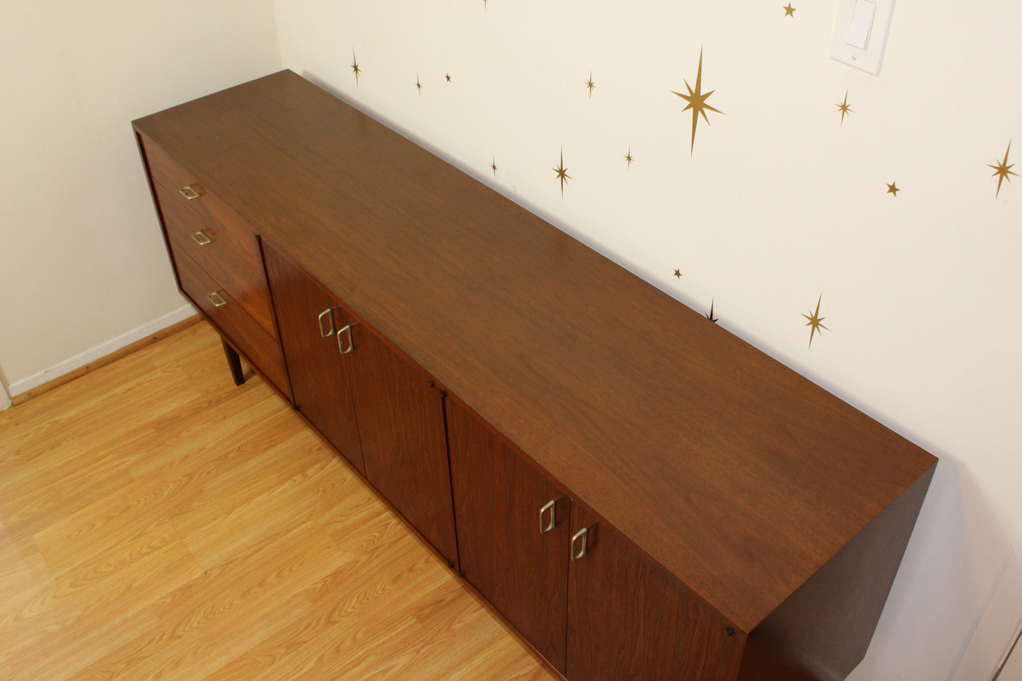 American Modernist Walnut Sideboard by Jack Cartwright
